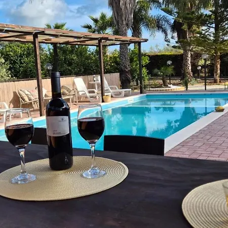 Gioiosa Vacation In Sicily With Private Fenced Pool & Hydro-massage * Favara